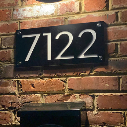 Acrylic Address Plaque - Signs