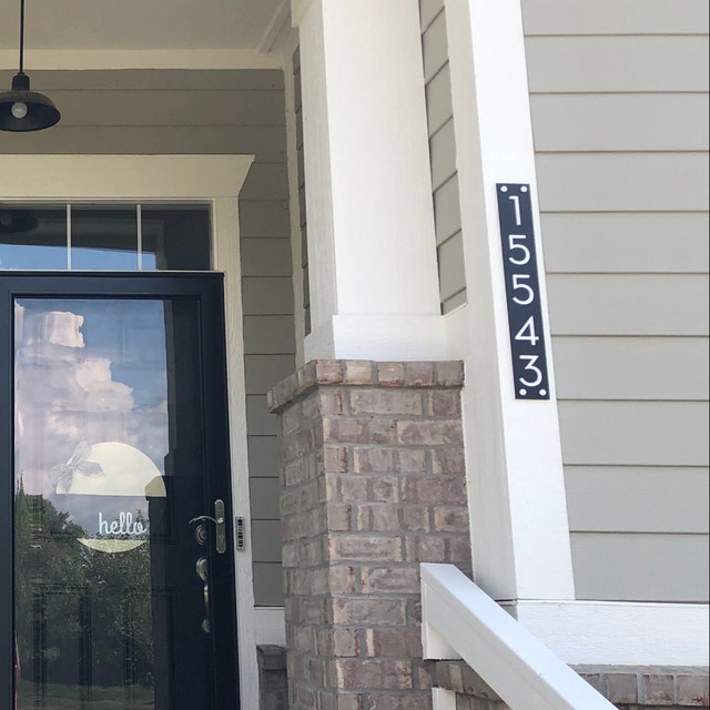 Acrylic Address Plaque - Signs