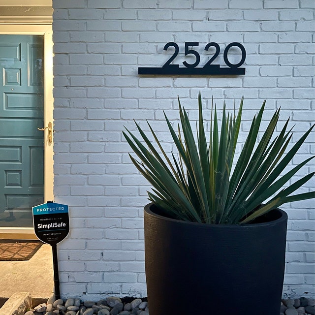 Underline House Numbers - LED Signs with Name / Address