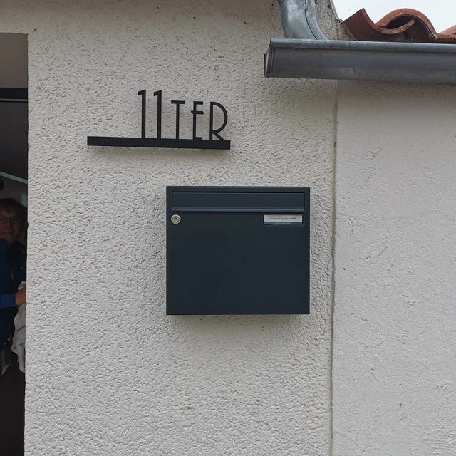 Underline House Numbers - LED Sign ( Font Options )