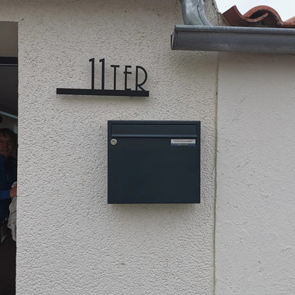 Underline House Numbers - LED Sign ( Font Options )