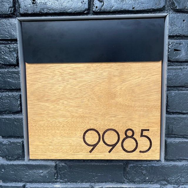 Type 1 - Wall Mounted Mailbox with Custom Door Styles & Body Colors