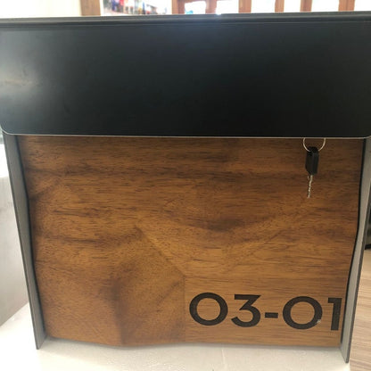 Type 1 - Wall Mounted Mailbox with Custom Door Styles & Body Colors