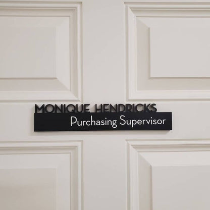 Door Name Signs / Office Door Plaque