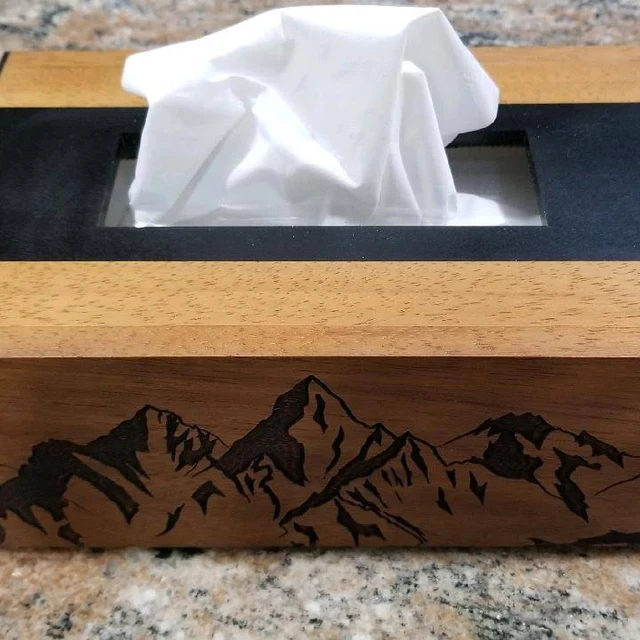 Wooden Tissue Box Covers