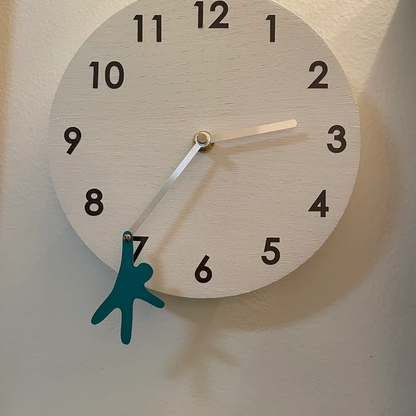 Hanging in Time Wall Clock