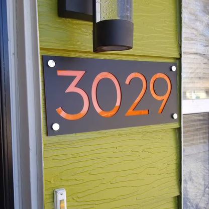 Acrylic Address Plaque - Signs