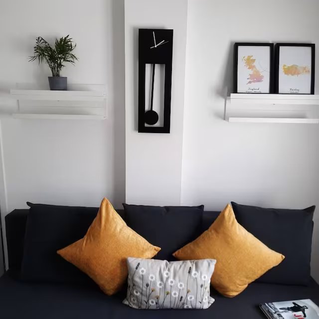 Bluntly Alucobond Grandfather Pendulum - Wall Clock / Table Clock