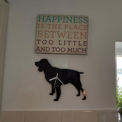 Dog Breed Silhouette Wall Clocks
