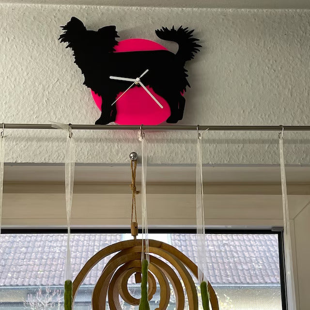 Cockapoo Wagging Tail Wall Clock