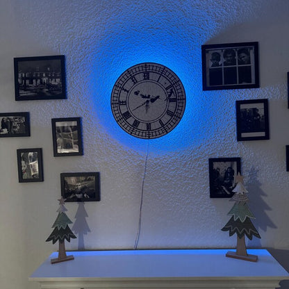 Peter Pan Big Ben Wall Clock