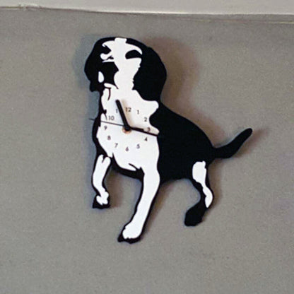 Dog Breed Silhouette Wall Clocks