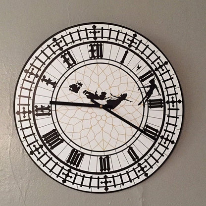 Peter Pan Big Ben Wall Clock