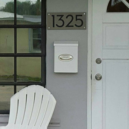 Concrete Address Plaque - Signs