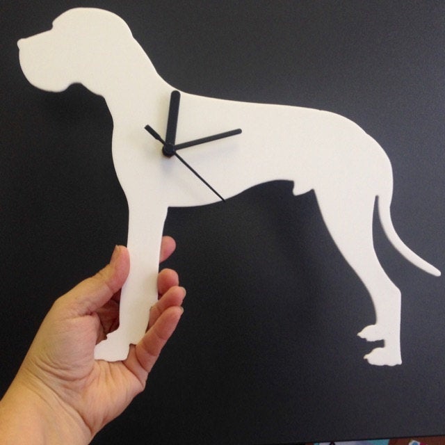 Dog Breed Silhouette Wall Clocks