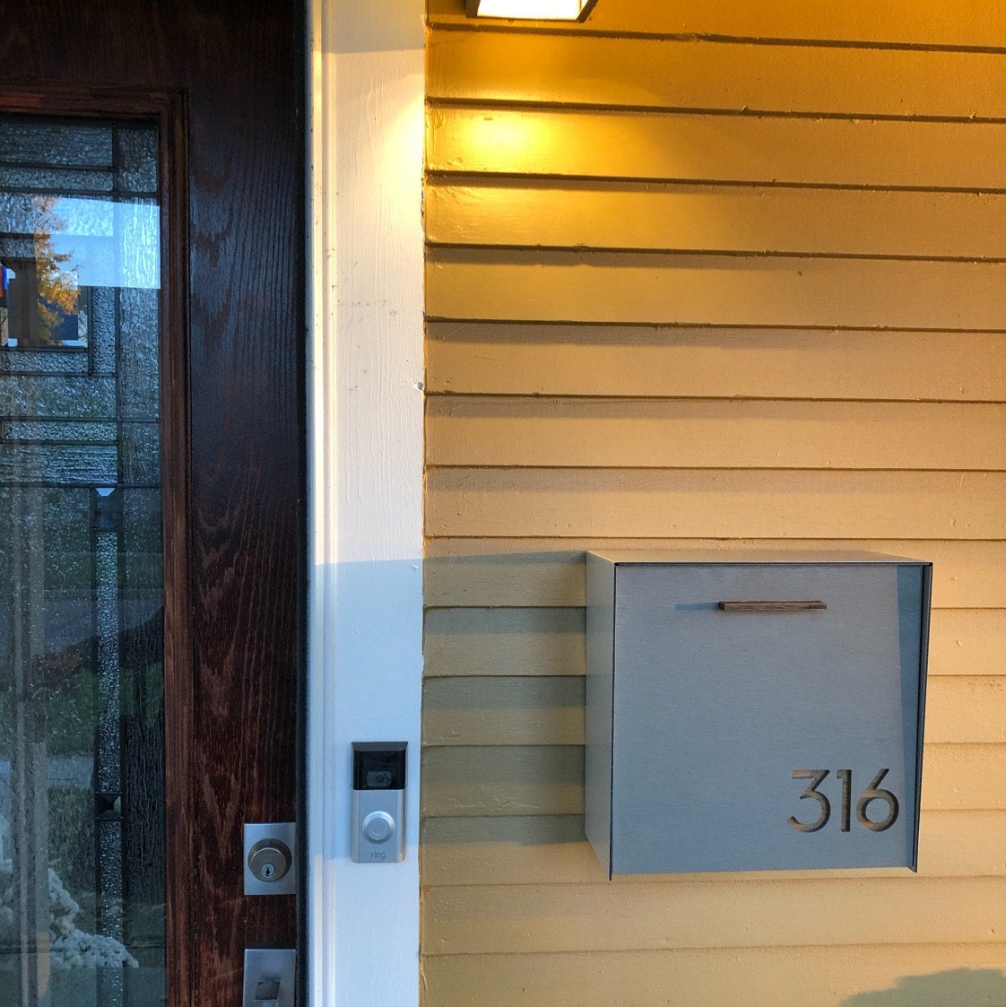 Type 1 - Wall Mounted Mailbox with Custom Door Styles & Body Colors