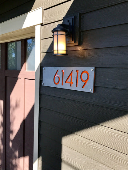 Concrete Address Plaque - Signs