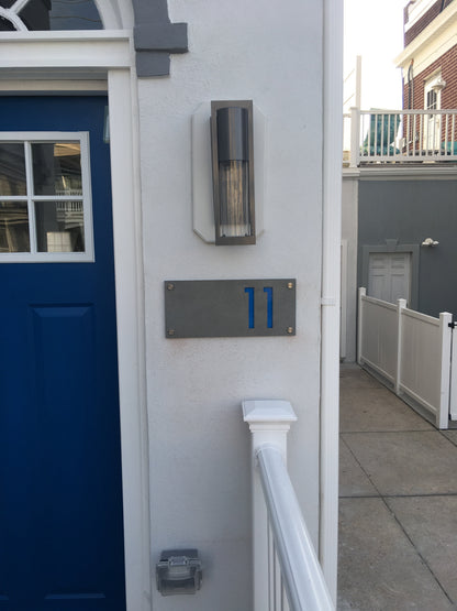 Concrete Address Plaque - Signs