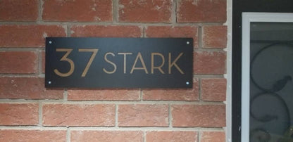Acrylic Address Plaque - Signs