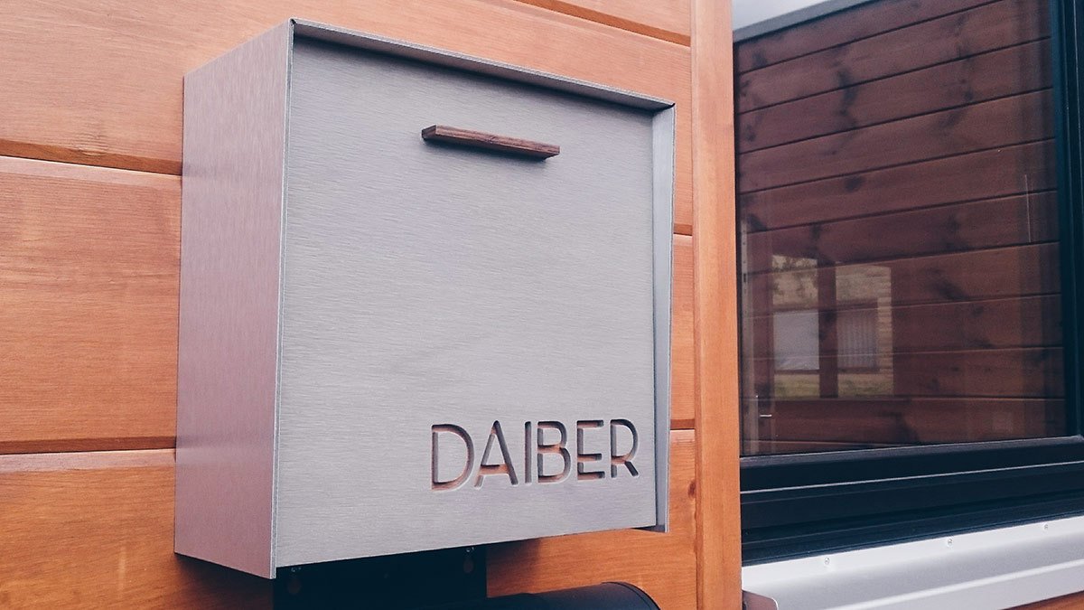Type 1 - Wall Mounted Mailbox with Custom Door Styles & Body Colors
