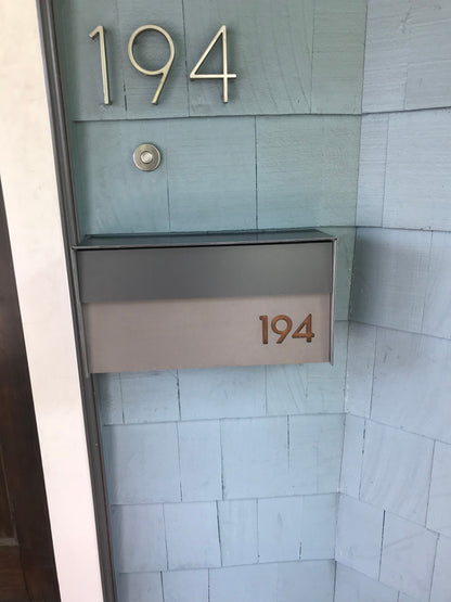 Modern Wall Mounted Mailbox Type 3