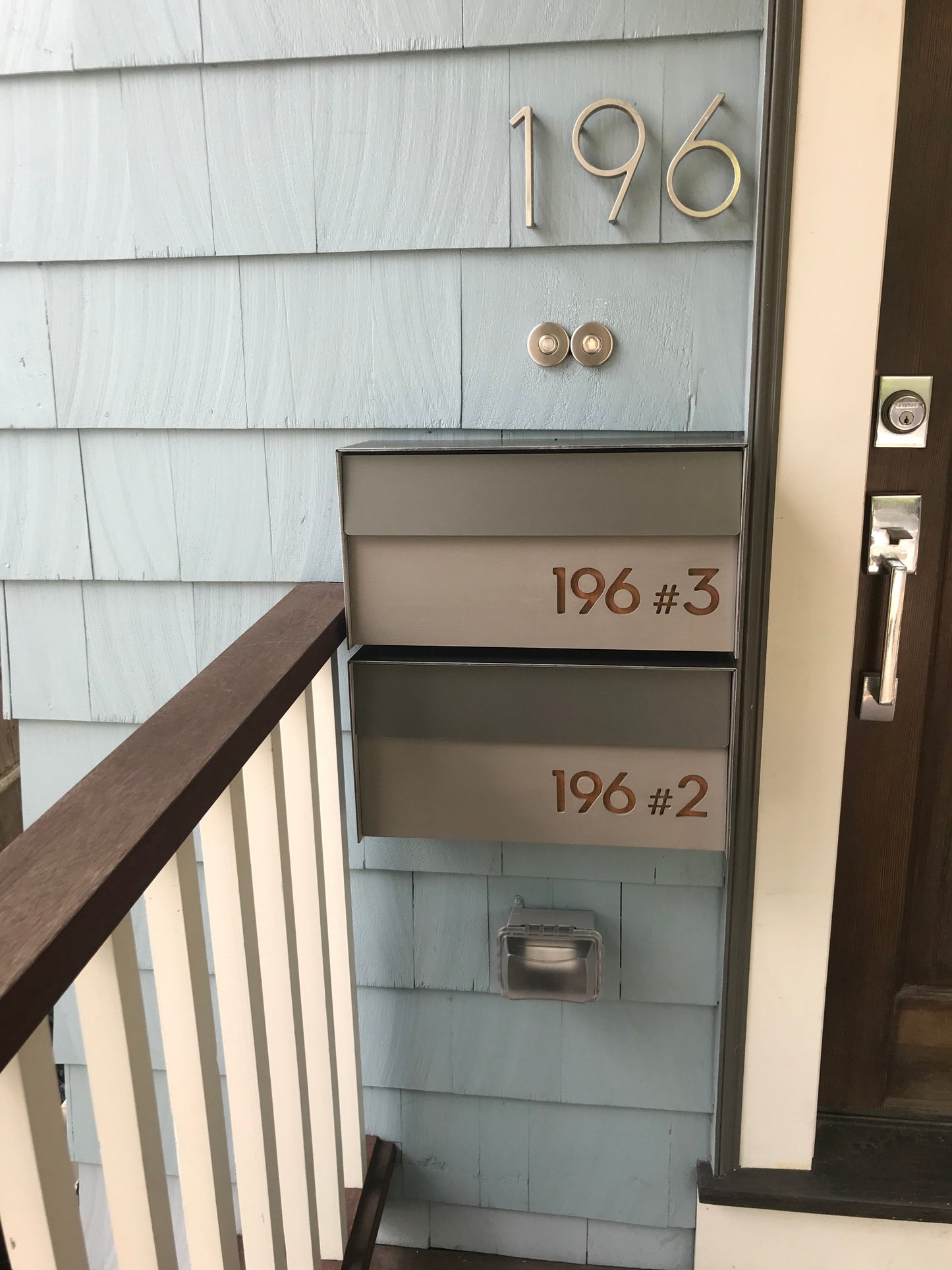 Modern Wall Mounted Mailbox Type 3