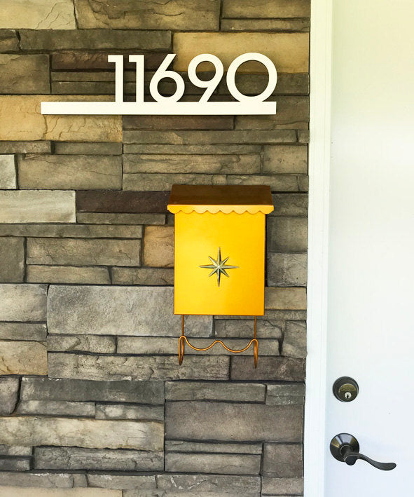 Underline House Numbers - LED Signs with Name / Address