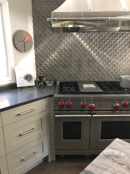 Concrete and Wood Wall Clocks Designs