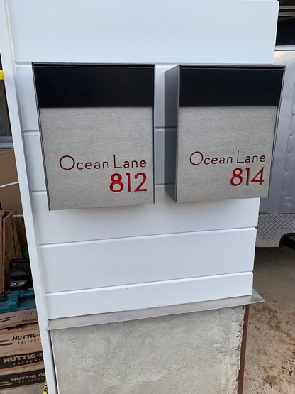 Modern Wall Mounted Mailbox Type 2