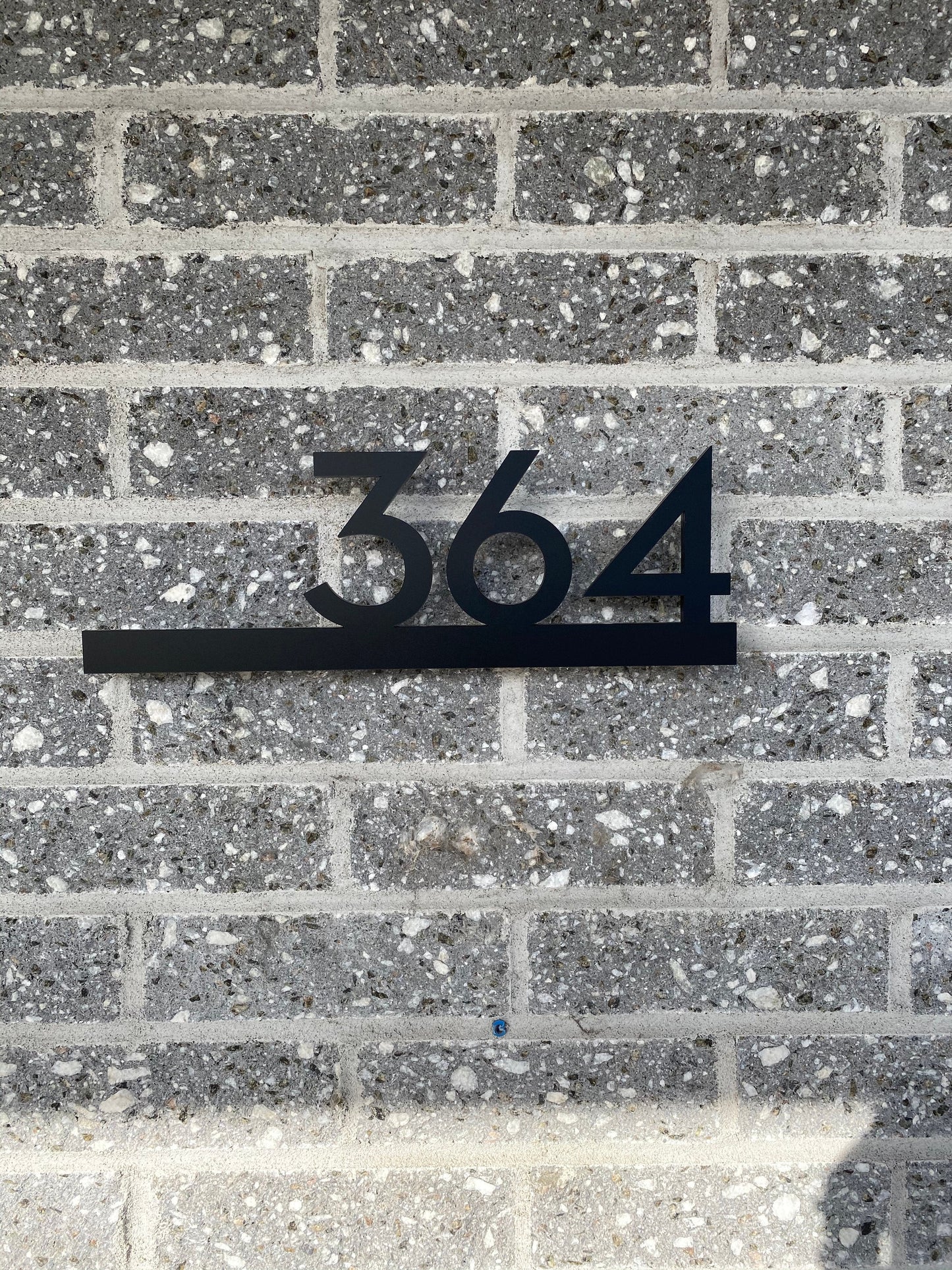 Underline House Numbers - LED Signs with Name / Address