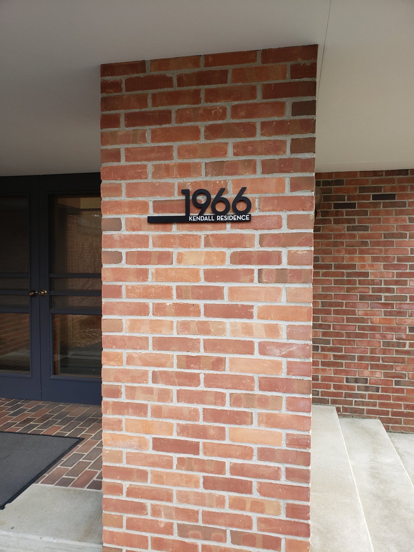 Underline House Numbers - LED Signs with Name / Address