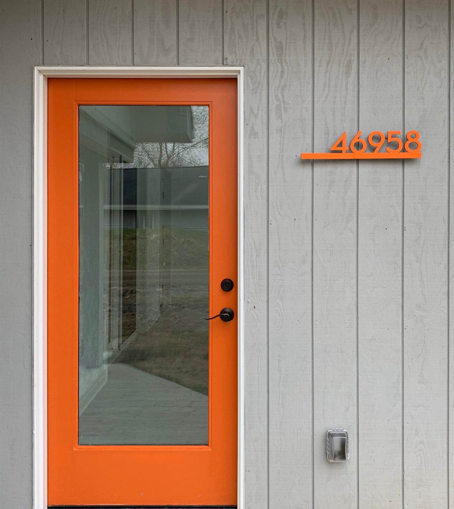 Underline House Numbers - LED Signs with Name / Address