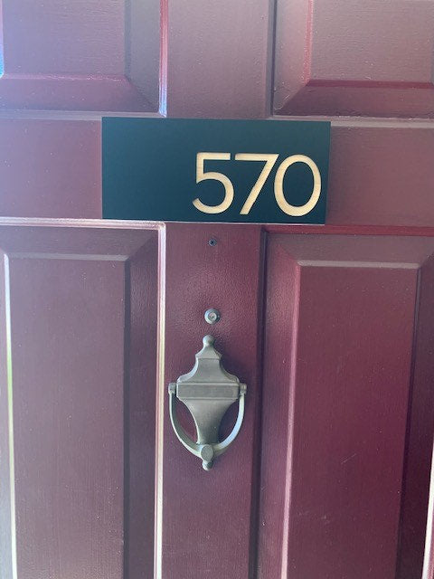 Acrylic Address Plaque - Signs