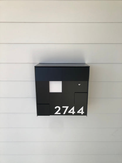 Type 1 - Wall Mounted Mailbox with Custom Door Styles & Body Colors