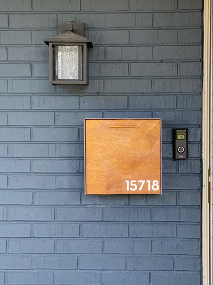 Type 1 - Wall Mounted Mailbox with Custom Door Styles & Body Colors