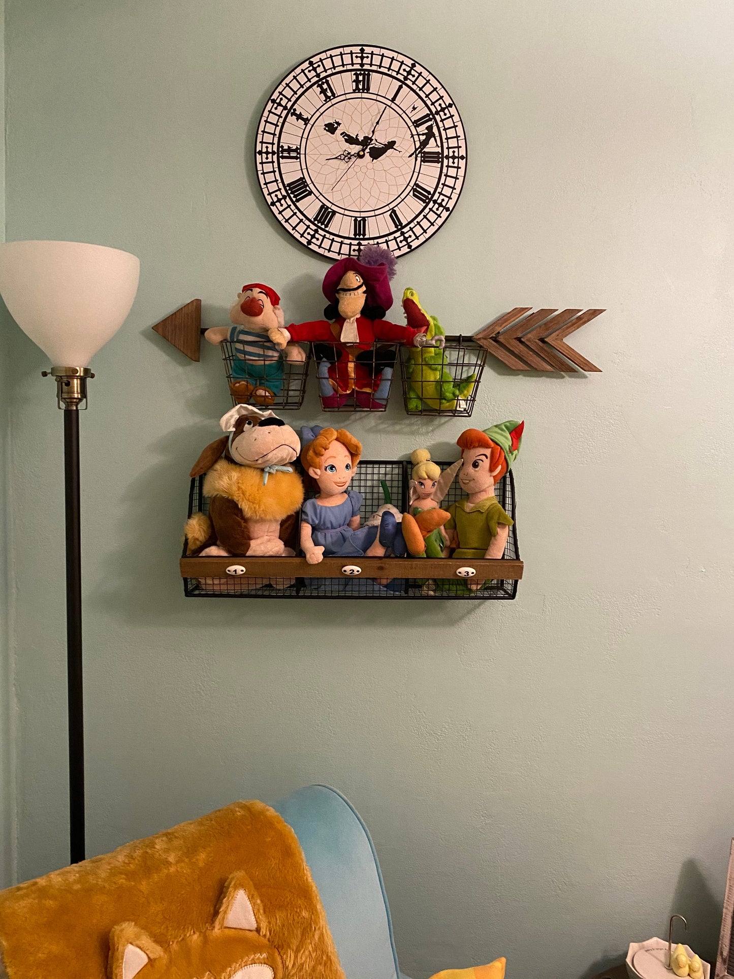 Peter Pan Big Ben Wall Clock