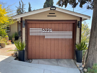 Underline House Numbers - LED Signs with Name / Address