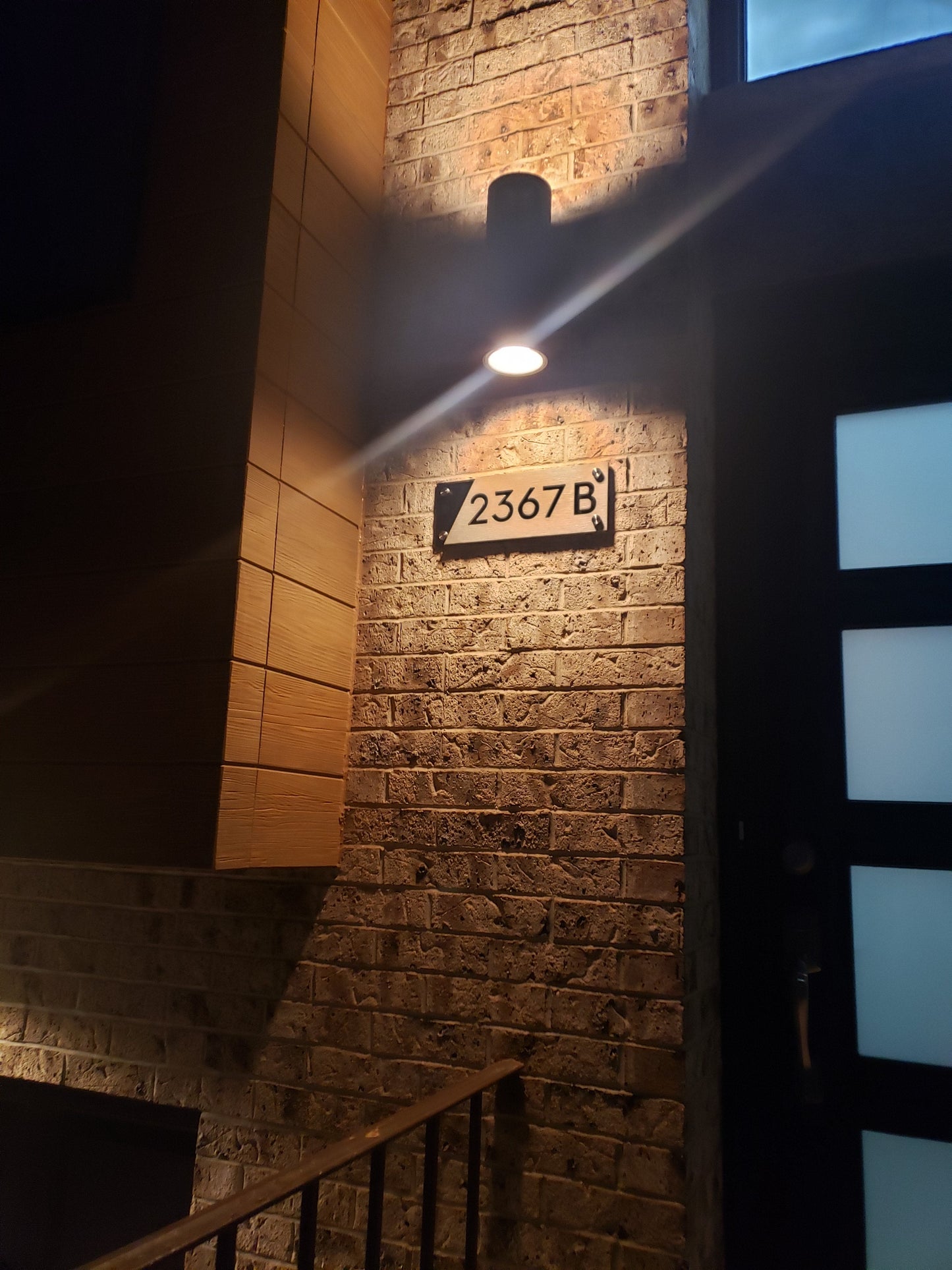 Concrete Address Plaque - Signs