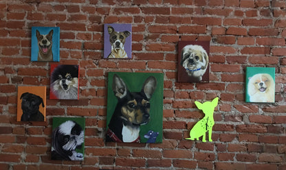 Dog Breed Silhouette Wall Clocks