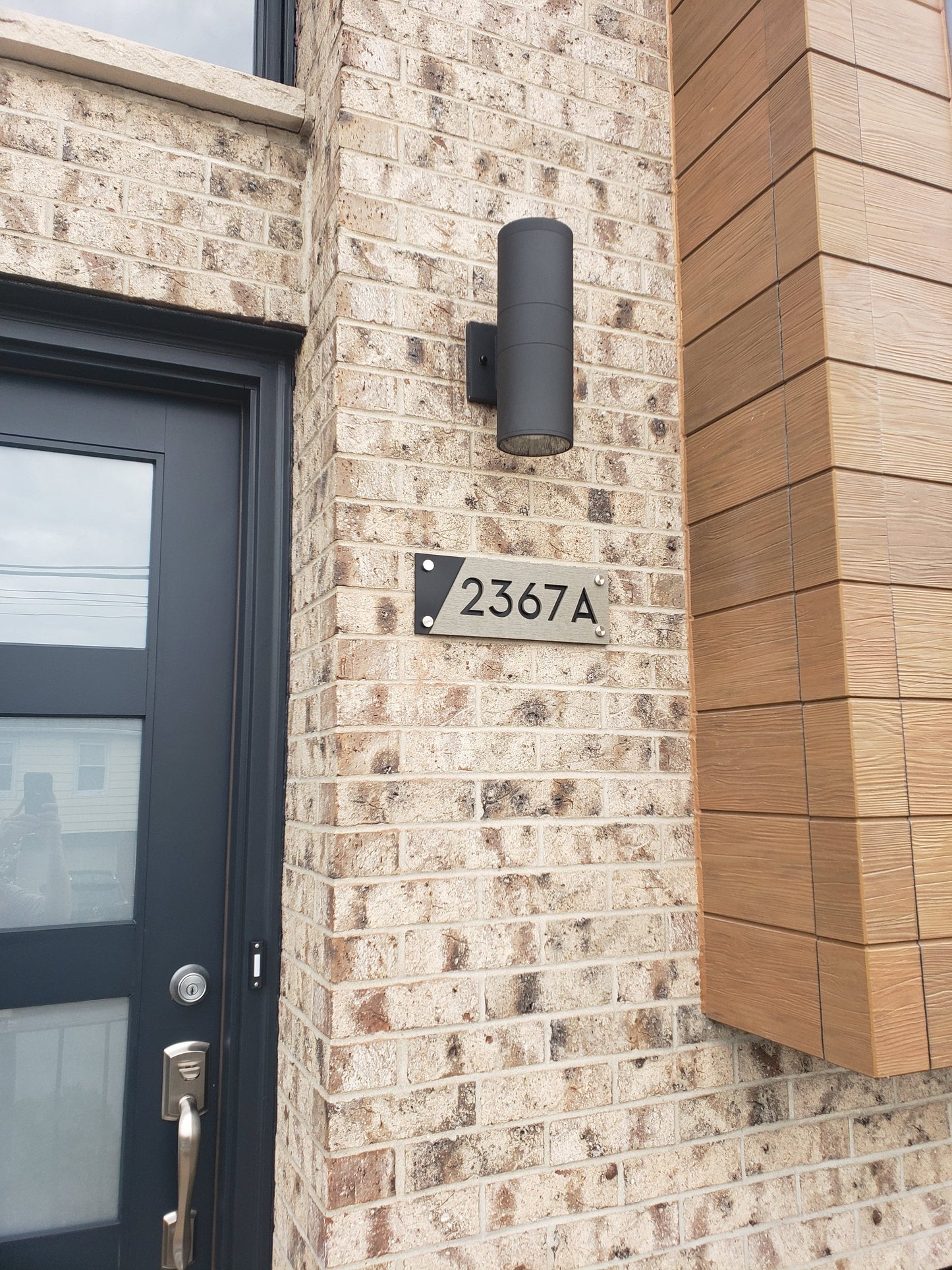 Concrete Address Plaque - Signs