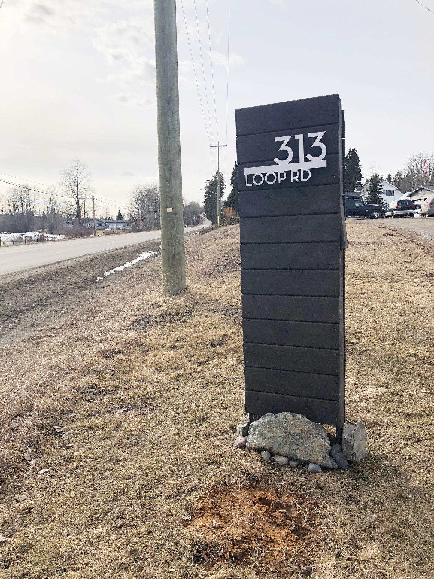 Underline House Numbers - LED Signs with Name / Address