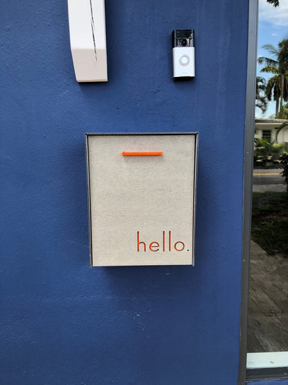 Modern Wall Mounted Mailbox Type 2