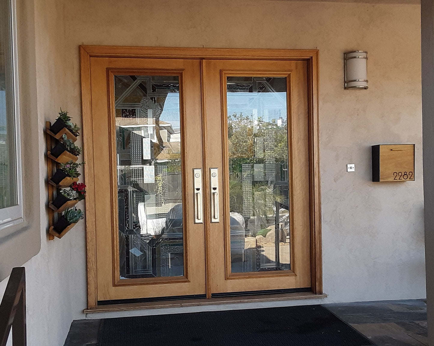 Type 1 - Wall Mounted Mailbox with Custom Door Styles & Body Colors