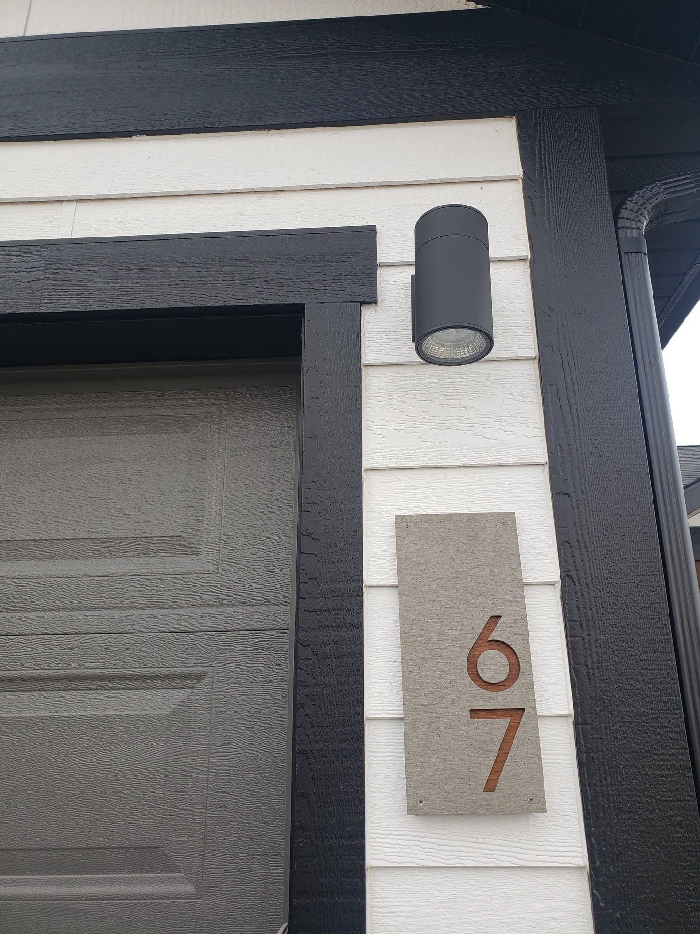 Concrete Address Plaque - Signs