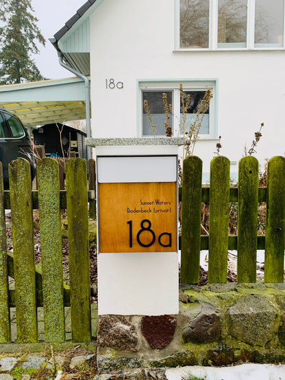 Modern Wall Mounted Mailbox Type 2