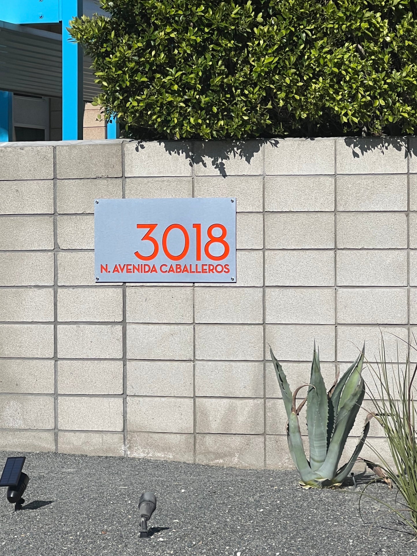 Acrylic Address Plaque - Signs