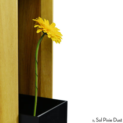 The "Living Frame" - Iroko Wood Planter
