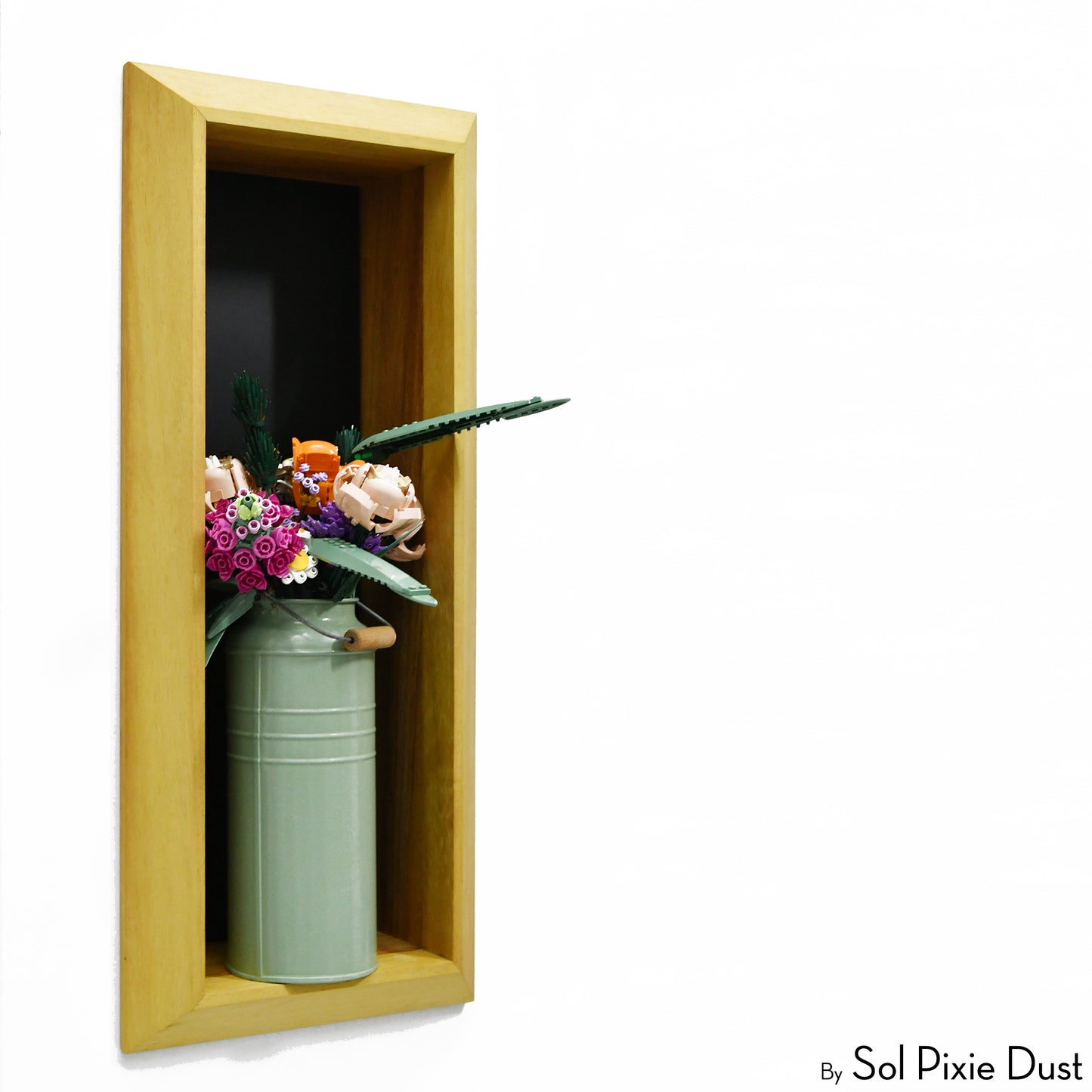The "Living Frame" - Iroko Wood Planter