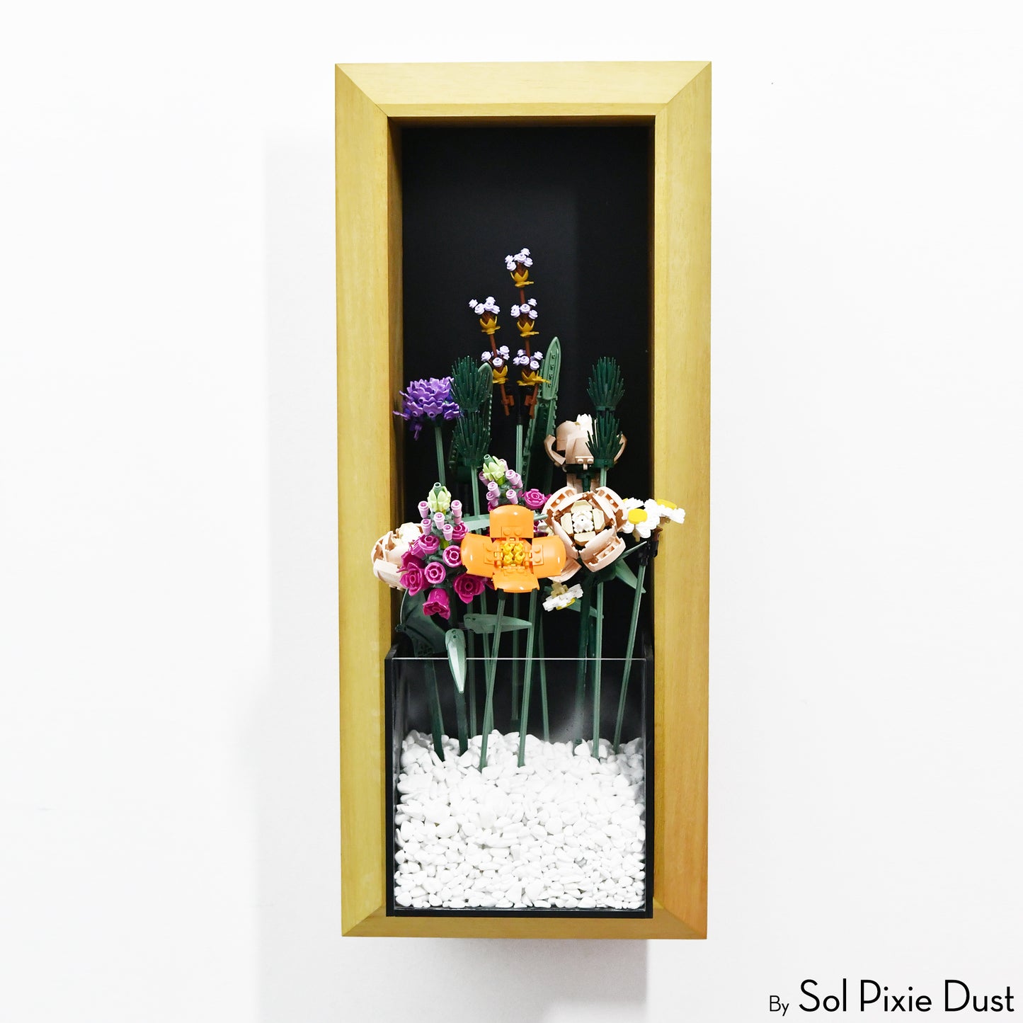 The "Living Frame" - Iroko Wood Planter