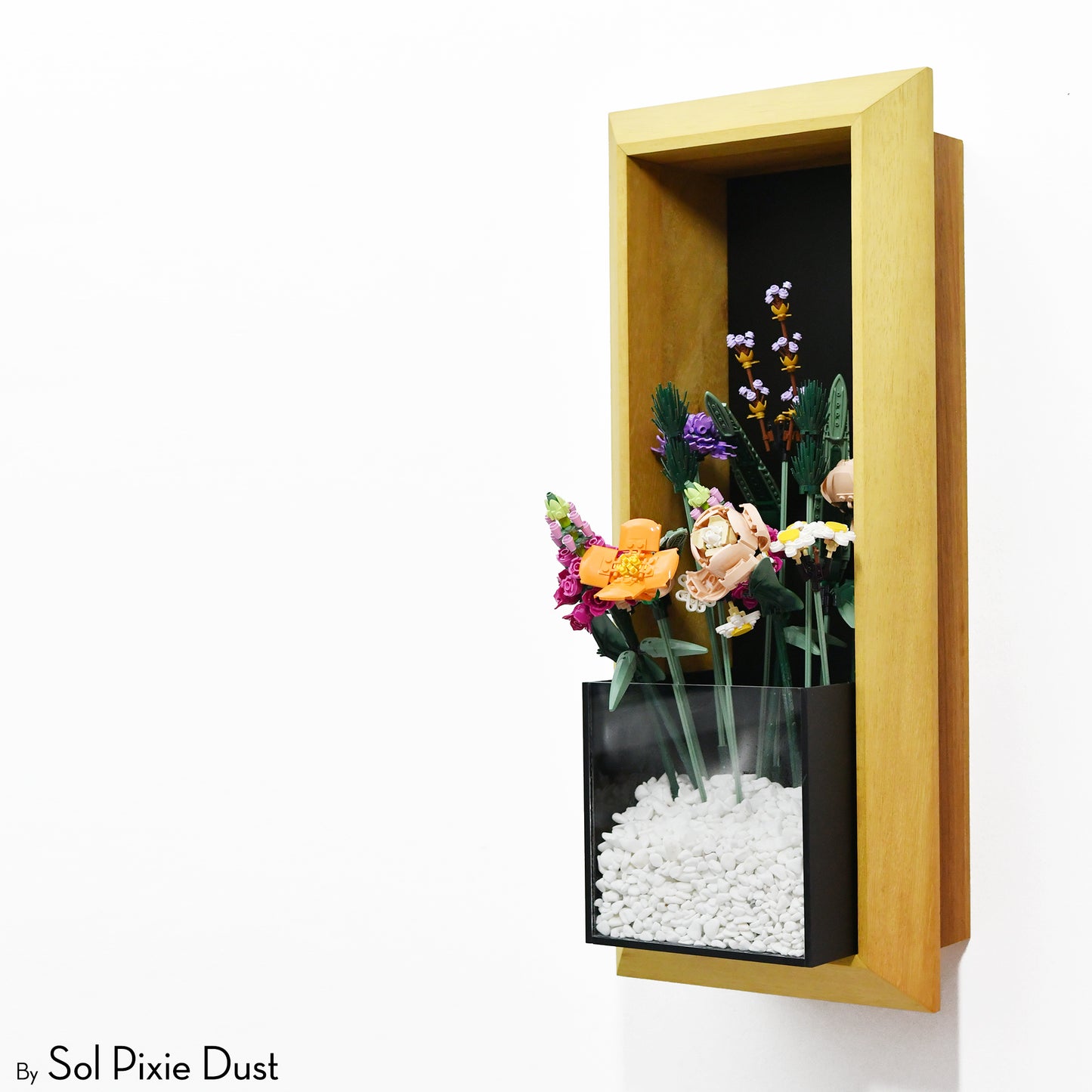 The "Living Frame" - Iroko Wood Planter